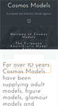 Mobile Screenshot of cosmosmodels.com